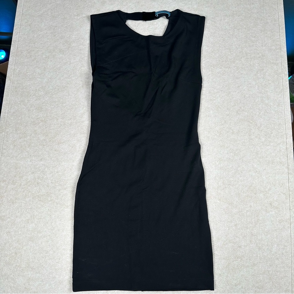 Alice Olivia Backless Cocktail Mini Dress Size 6 Stretch
